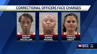 3 MDOC officers arrested