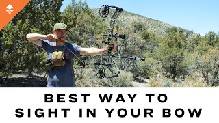 How To Sight In Your Bow & Build A Sight Tape