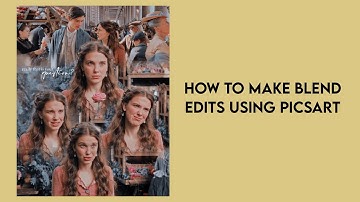PicsArt Blend Edit Tutorial | Hridya k.