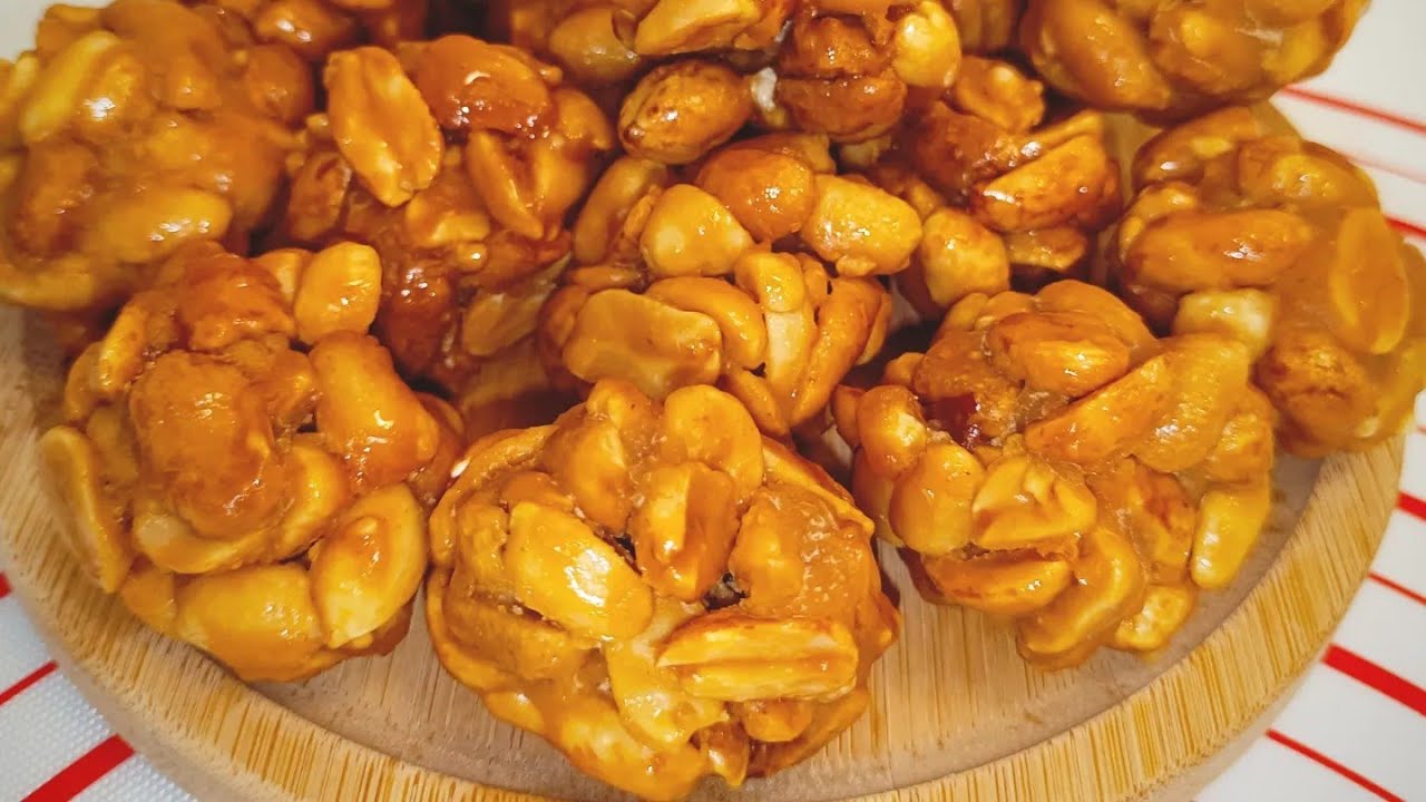 Konkada (cacahuètes caramélisées) : Recette de Konkada (cacahuètes  caramélisées)