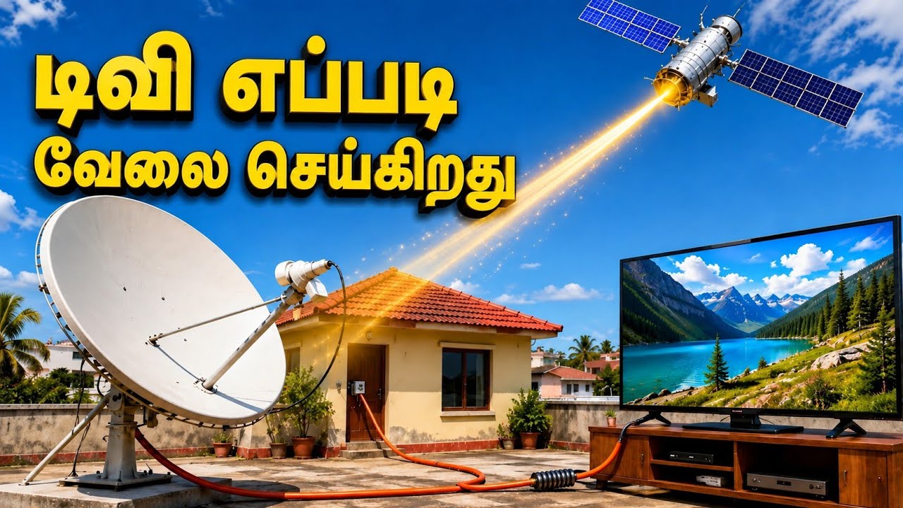 ⁣மழை பெய்தால் DTH சிக்னல் ஏன் போய்விடுகிறது? | உங்கள் வீட்டின் Dish Antenna எப்படி வேலை செய்கிறது?