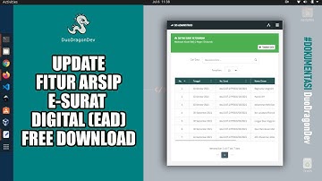 APLIKASI ARSIP SURAT DIGITAL - TAMBAH FITUR SURAT KETERANGAN - FREE DOWNLOAD