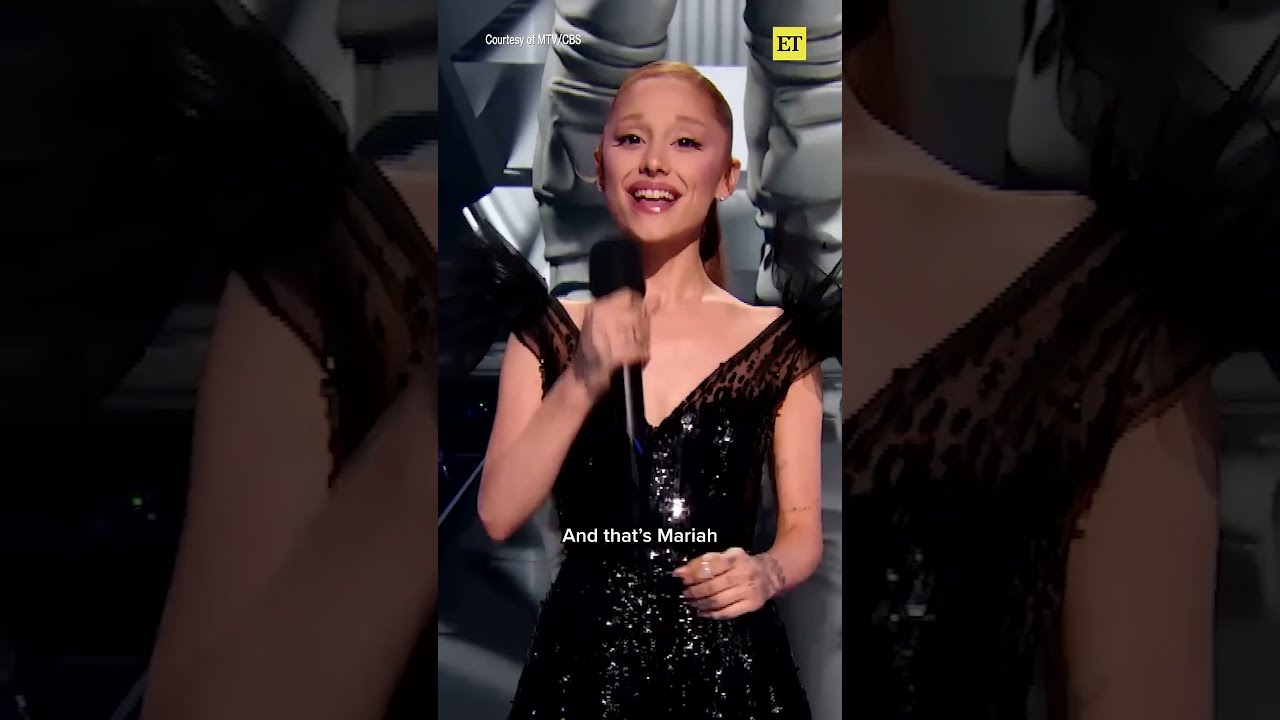  Arianagrande Honors Queen Mariahcarey With The Video Vanguard Award At Vmas