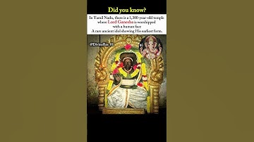 The Human-Faced Lord Ganesha Nobody Talks About 🙏 #lordganesha #viral #shorts