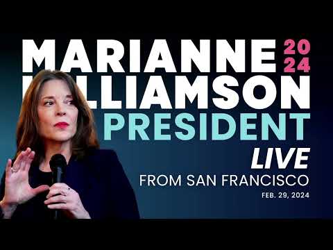 Marianne Williamson Live from San Francisco!