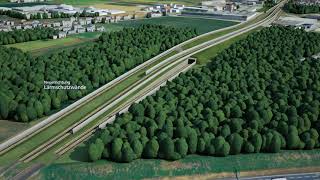 Visualisierung Ausbau Marchtrenkwels