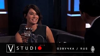 Лена Хиди на шоу Джимми Киммела русская озвучка (rus)