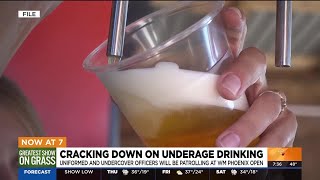 Officers cracking down on underage drinking at WM Phoenix Open