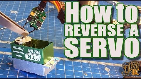 HOW TO REVERSE A SERVO
