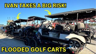 Ivan Bought Flooded Golf Carts & Mopeds Florida Copart Good Deals?