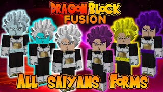 Dragon Block C Fusion : All Super Saiyan Forms ! True Ultra Instinct + More !