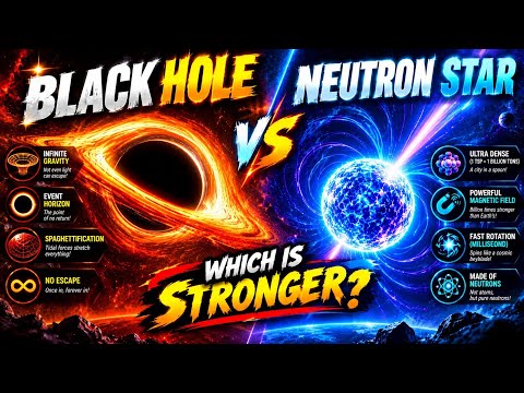 BLACK HOLE vs NEUTRON STAR कौन है ज़्यादा शक्तिशाली? | Space Documentary Hindi
