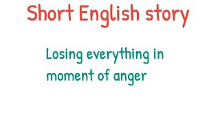 Learn English story 