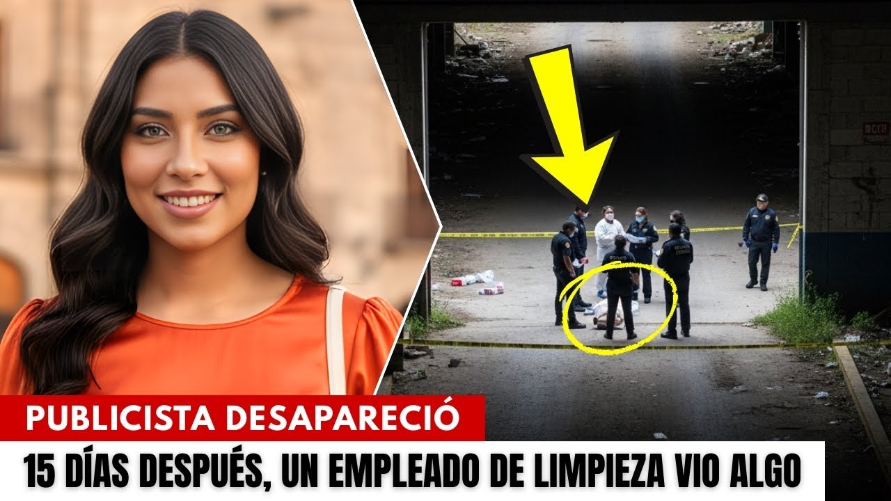 Publicista desapareció caminando a casa. 15 días después, un empleado de limpieza encontró algo