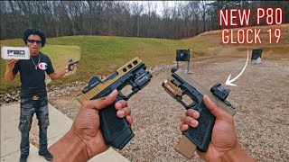 I BUILT A P80 GLOCK 19 "GHOST GUN" 👻 SHOOTING REVIEW!!