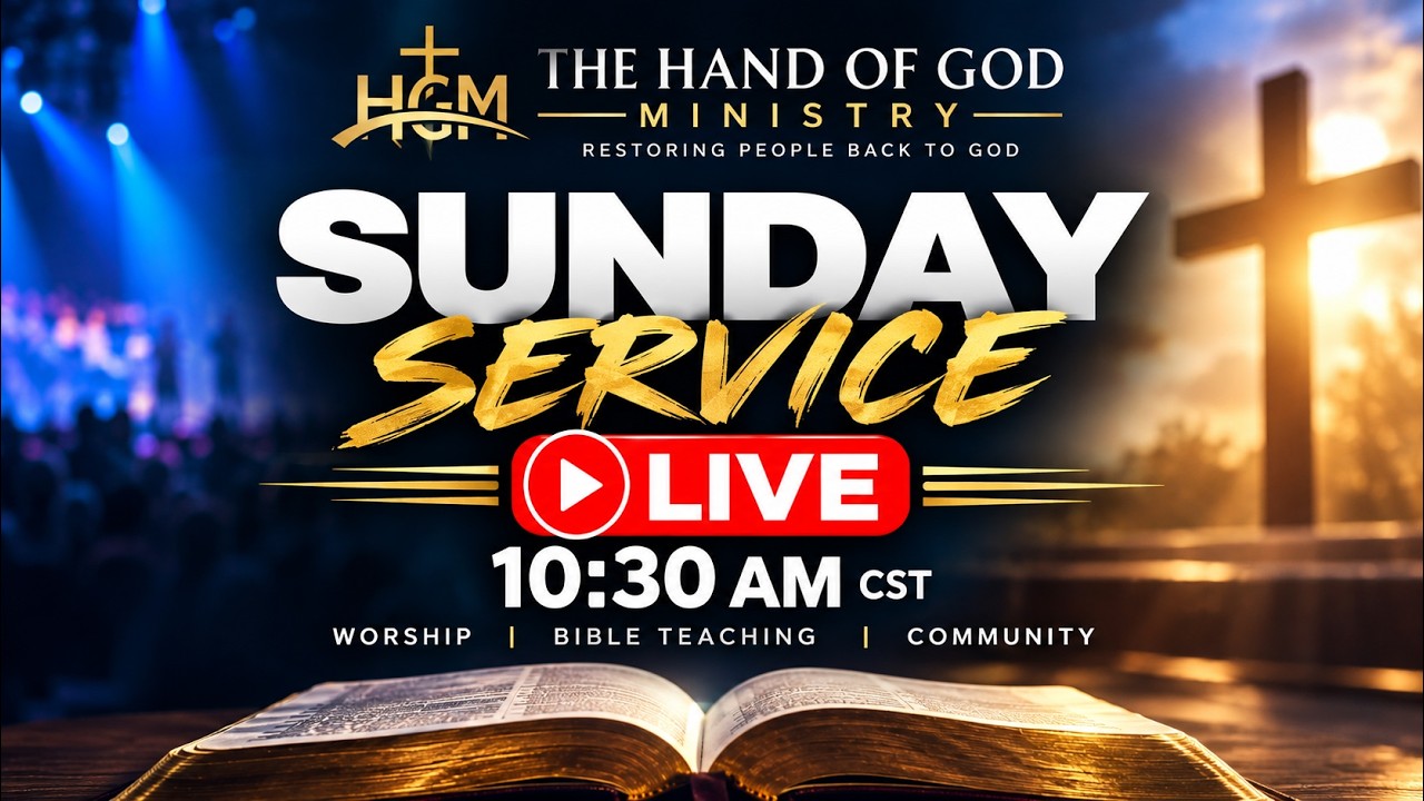 Sunday Service Live | The Hand of God Ministry