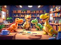 Fun Animal Roar Goes the Dino Animation English Song Learn Lyrics Child Nursery Rhymes+Kids Songs