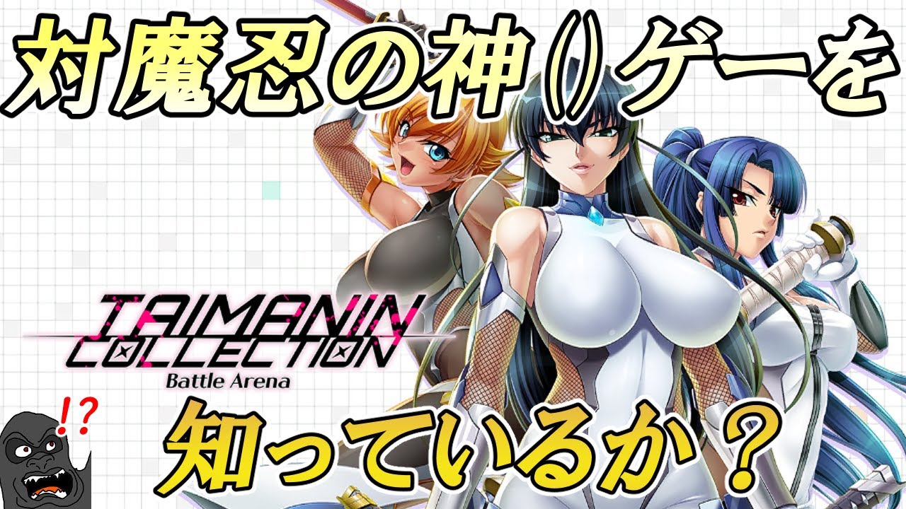 【対魔忍コレクション】とかいう神()ゲーを知っているか？