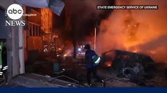 Thumbnail for Russia strikes Ukraine as US Army secretary arrives in Kyiv