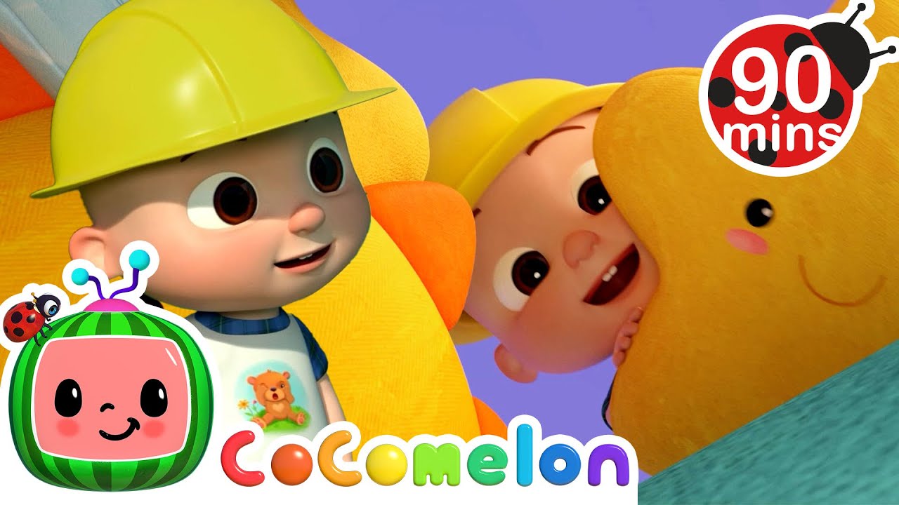 Let's Build a Pillow Fort + More | Cartoons for Kids | Nursery Rhymes ...