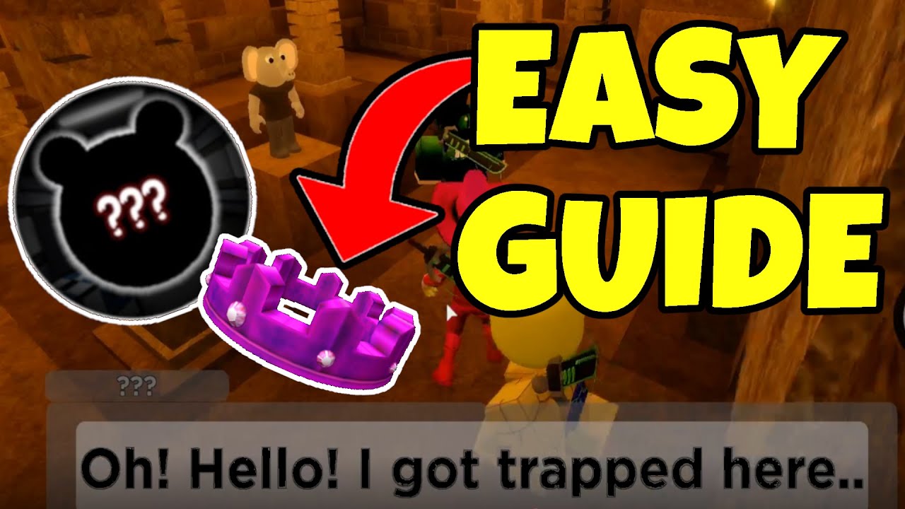 🏆 *EASY GUIDE* HOW TO GET THE PIGGY CROWN OF MADNESS (MAPLE DONUT BADGE