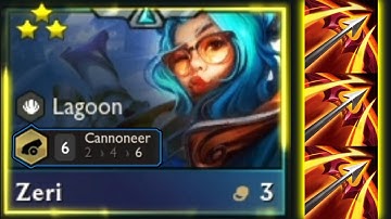 Zeri but her attacks are AOE | TFT Set 7.5