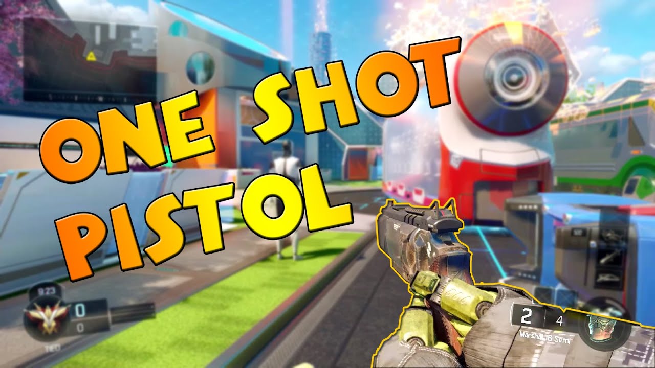 Marshal 16 Pistol Gameplay/All Camos (BO3 DLC WEAPON)