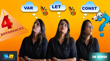 Var/Let/Const in hindi | Javascript Interview Questions and Answers