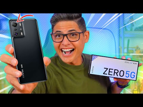 CHEGOU! Infinix ZERO 5G NOW, um SMARTPHONE PREPARADO para o FUTURO? Unboxing e Impressões