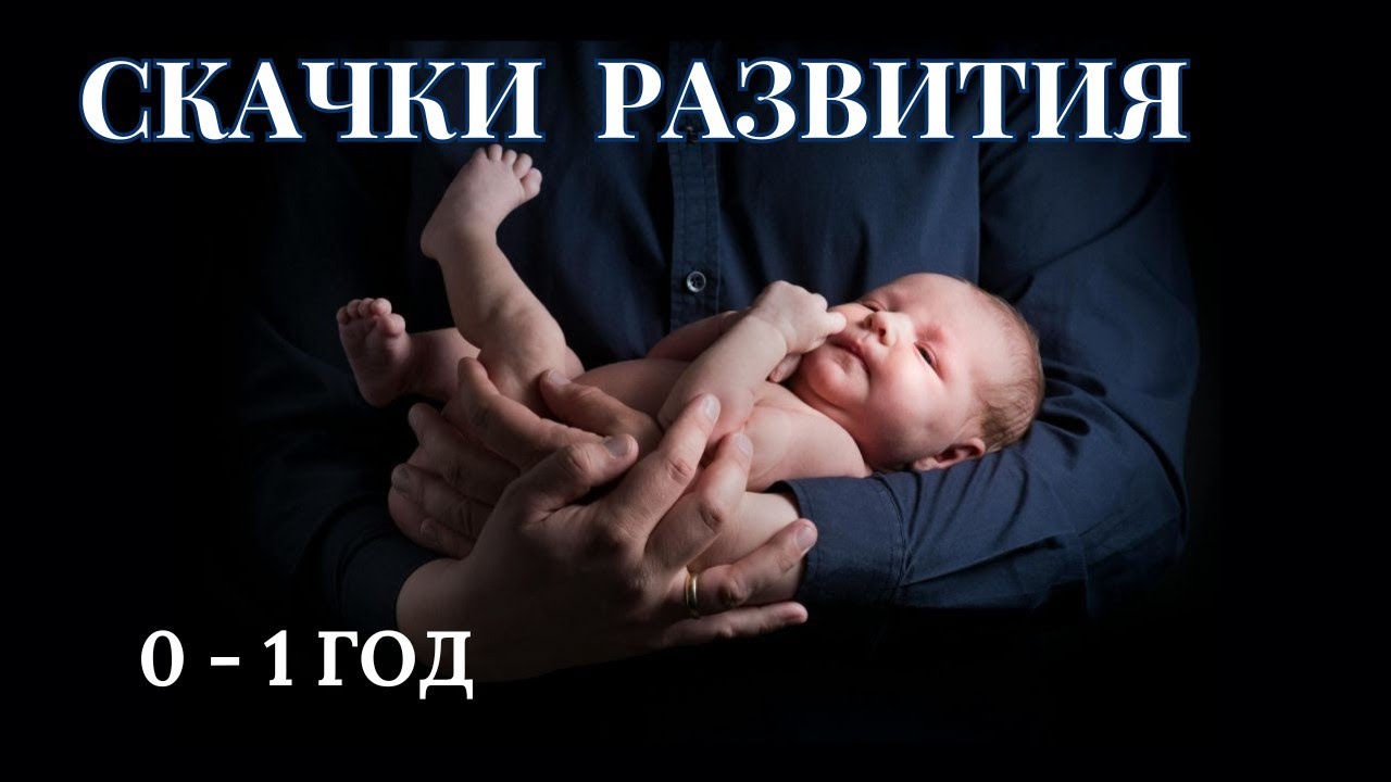 График кризисов/скачков роста малыша до года - YouTube
