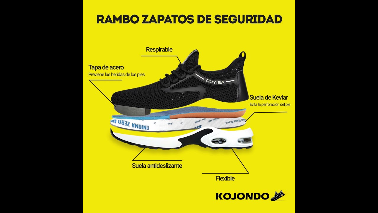 Rambo Zapatos de seguridad - YouTube