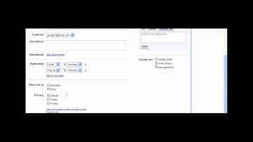 Google Calendar - Set Privacy for Specific Events