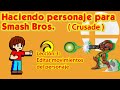 Como hacer un personaje para SMASH BROS. ( Crusade ) Lección 3 - Editar movimientos del personaje
