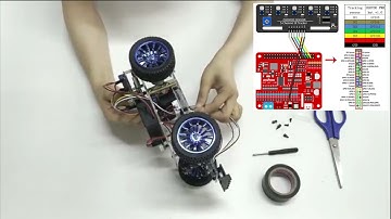 OSOYOO Servo Steer Smart Car for Raspberry Pi Lesson 3: Line Tracking