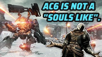 Armored core six is NOT a "souls like". My first impressions of the game.