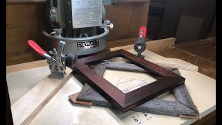 Corner Spline Sled for Radial Arm Saw