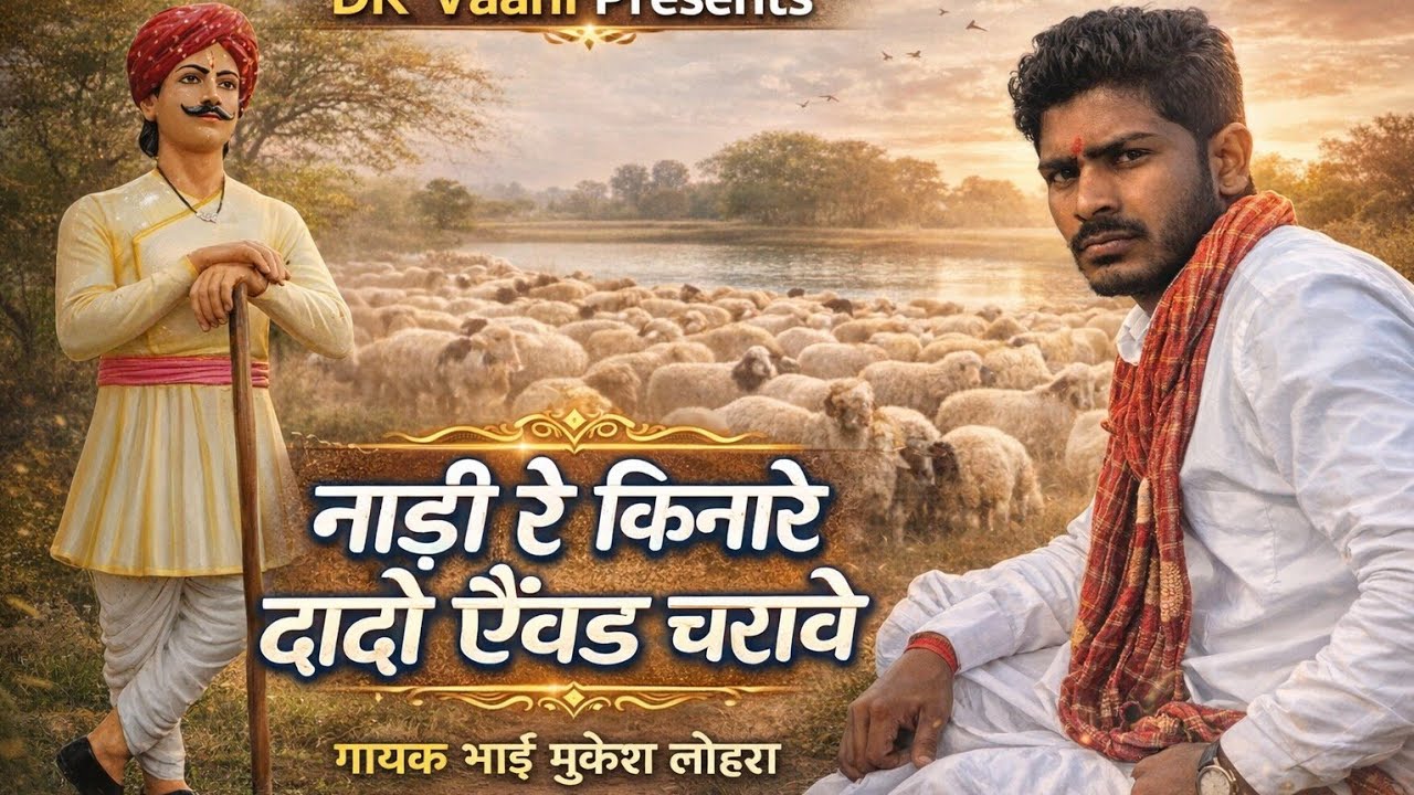 नाडी रे किनारे दादो ऐवड चरावे || गायक भाई मुकेश लोहरा || Bhabuta Sidh Deru bhajan 2026 || 