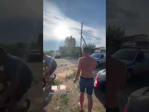 Идеальный уход от погони🏍🤣 #мото #эндуро #питбайк