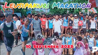 Leusipakuri Marathon 10 September 2023 | Organized By Jalash Anchal Trinamool Congress