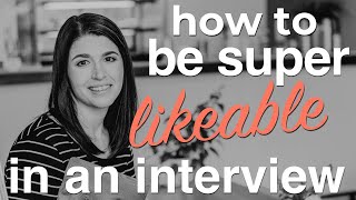 How to be super likeable in a job interview | 3 SELF CONFIDENCE HACKS screenshot 1