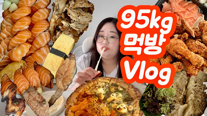 [먹방 브이로그] 세상에 맛있는 게 왜이렇게 많냐;;🫨ㅣ노모어피자 옥수수새우 바질마스카포네뇨끼, bbq 황금올리브 핫 크리스피, 족발 보쌈, 연어초밥, 연어회, 계란초밥, 장새우