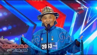 Ч.Доржбал I Хамгийн өндөр настай оролцогч I 1-р шат I Дугаар 8 I Mongolia&#39;s got talent 2018