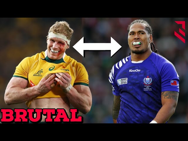 Rugby most violent match - Samoa vs Australia 2011 class=