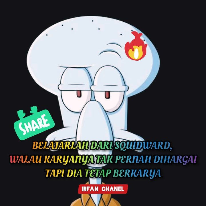 SNAP WA KEREN!!!  SQUIDWARD lagi virall