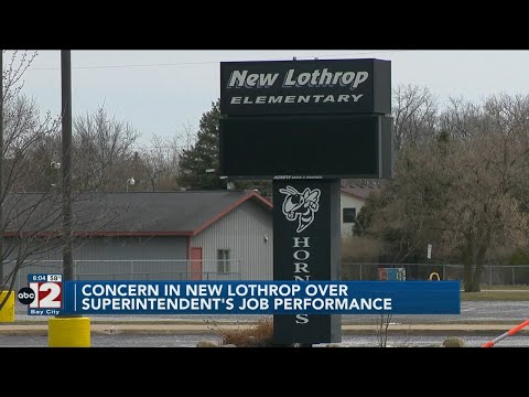 Questions swirl around performance of New Lothrop schools superintendent
