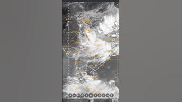 Indian Weather Satellite Image Today 03-07-2025 #shorts #weather #mausamsamachar #biharmausam