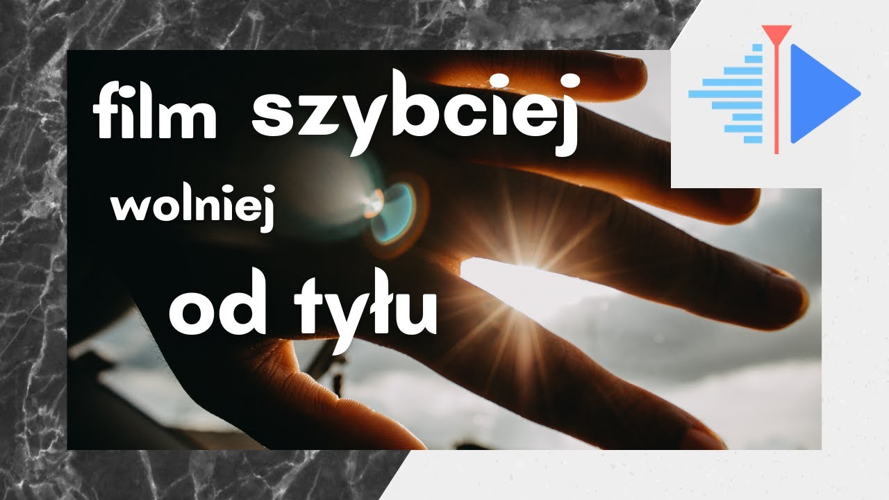 Film od tyłu. Jak przyspieszyć, jak spowolnić film? | Kdenlive - YouTube