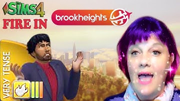 The Sims 4 Open World 🔥 Fire in a Brookheights 🔥Gameplay