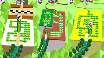 Stacky Dash Gameplay Level 231-240 || stacky dash mobile gameplay