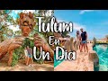 TULUM EN UN DÍA 2021🔵 Como visitar TULUM en 1 día ► Cenote Calavera, Zona Hotelera, Vagalume Tulum